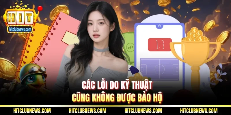 Các lỗi do kỹ thuật cũng không được bảo hộ